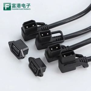 전기 자전거 충전 포트 케이블, 스쿠터 E-BIKE 배터리 커넥터, 2 + 4/2 6 소켓, 30A-50A, IP67 방수 플러그