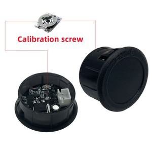 OLEDDC 4-100V LED 디지털 디스플레이 라운드 2 선 전압계 자동차 전류 측정기 볼트 검출기 테스터 모니터