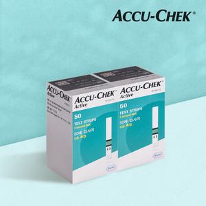 로슈 아큐첵 액티브 혈당시험지 2박스100매 (26년11월)