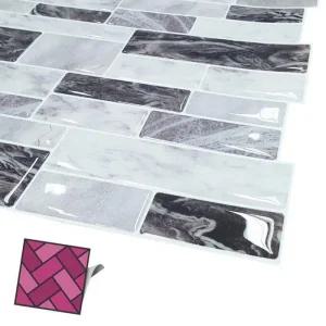 벽돌 랜덤 스티커타일 월타일스티커 076 포인트