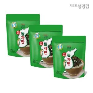 지도표성경김 대용량 함초칼슘 돌자반 150g X 3봉