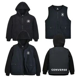 컨버스키즈 (8-14세) 컨버스 유틸리티 조끼 플리스자켓 E254JK330P 플레이키즈프로CH