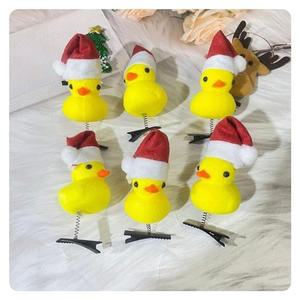 크리스마스 산타오리 집게 머리핀 파티 단체행사 10EA 포인트