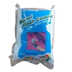 빨리굳는 시멘트 백색1kg 가정용 벽보수 구멍메꿈 변기 세면대 욕조 화장실