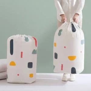 PEVA 방수 이불보관 주머니