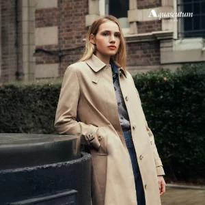 아쿠아스큐텀 프리미엄 트렌치코트