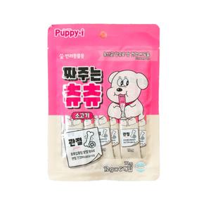 펫 퍼피아이 짜주는 츄츄 12 g X 6개입 소고기