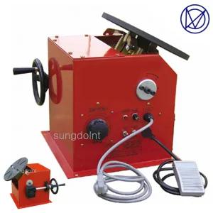 국산 yooche 용접 턴테이블 150kg 반자동/300mm 포지셔닝 용접테이블 유체기계