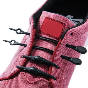 매듭없는 신축성 슈링 실리콘 슈즈타이 12P 패션 신발끈 운동화 골프화