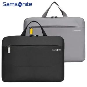 Samsonite 쌤소나이트 남녀공용 서류가방 노트북 가방 14인치 15.6인치 직장인 크로스 라이너 백 비즈니스 중형 슬림 남성 여성 성인 BP5