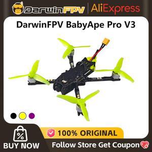 DarwinFPV Baby Ape Pro V3 FPV 드론 비행 제어 쿼드콥터 3인치 F4 OSD 15A AIO BLHeli_S Dshot600 40CH 20