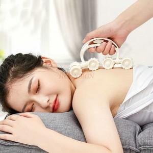 달로버 롤러 마사지기 어깨 목 자석 수동 건강 관리 반죽 기구 다리 자오선 준설