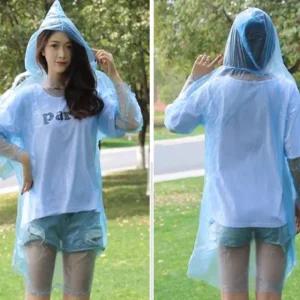 EVA 일회용 보급형 성인용 우비 레인코트 배달 비옷 (WC5C39D)