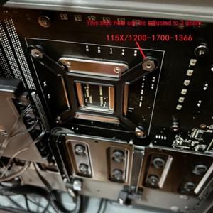 AM4 AM5 B용 Corsair LGA1700 1200 H55/H75/H80I V2/H90/H100I V2/H105/H110/H115I용 AA88 CPU 냉각 장착