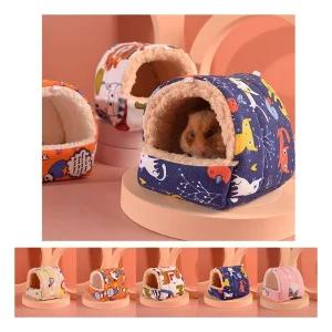 키밍 푹신한 햄스터 하우스 대형 L-XL 애견동물 방한