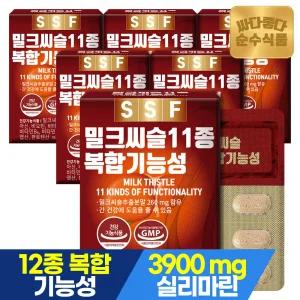 밀크씨슬 6박스(180정) / 실리마린 밀크시슬 11종기능성 아연 셀렌 엽산 비오