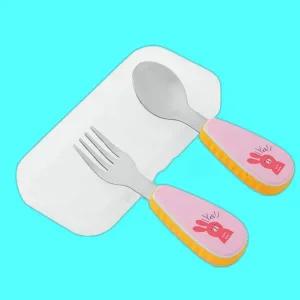 아기수저포크 토끼 캐릭터 어린이집 유치원 세트수저 유아용품