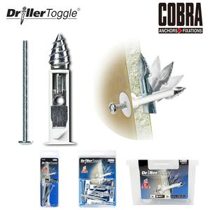 코브라 앙카 드릴러 토글 360SE 360RE 콘크리트 볼트 스크류