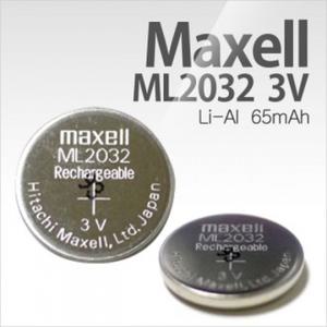 맥셀 ML2032 3V 벌크 충전용건전지 코인전지