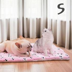 [XBK48LML_48]애견방석 핑크곰돌이 S 32x50cm 강아지 이불