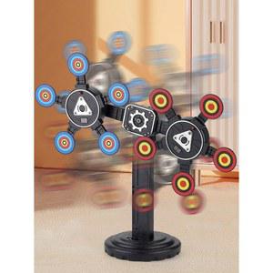 움직이는 도구 회전 과녁판 돌아가는 6구 타켓 비비탄 훈련 자동 사격연습 사격훈련