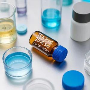 TCA PEEL 20% 30% 35% 40% 50% 60% 70% 실험실 용 크로스 유리병 살롱 100% 순수 울트라 적용
