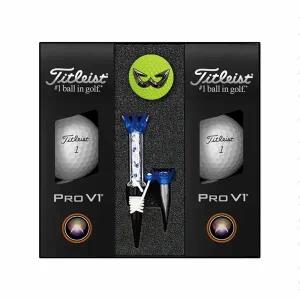 타이틀리스트 ProV1 6구 & 화이트볼 볼마커 세트