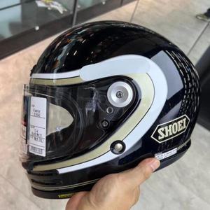 Shoei Glamster Bivouac TC-9 오토바이 헬멧 레트로 크루즈 라떼 프리 클라이밍 풀페이스 헬멧