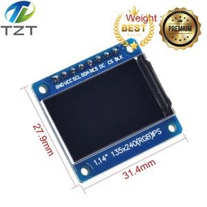 1.14 인치 IPS OLED 디스플레이 모듈 화면 Arduino ST7789 보드 SPI 풀 컬러 HD 8pin DIY 용 135240 RGB TF