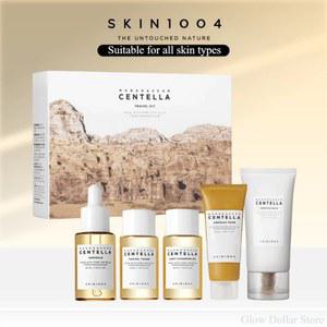 스킨1004 마다가스카르 센텔라 클렌징 토너 오일 5종 수딩 앰플 미니 트래블 베이직 키트 스킨케어