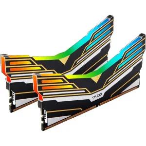 OLOy 메모리 DDR4 RAM 64GB(2x32GB) Warhawk Aura Sync RGB 3200MHz CL16 1.35V 288핀 데스크탑 게임 UDIMM