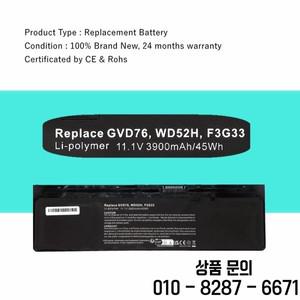델래티튜드 E7240 시리즈 GVD76 F3G33 11.1V 45Wh용 WD52H 노트북 배터리