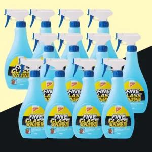 캐비넷유리세정제 12개세트 유리워시 자동차 글라스세정제 12개입 욕실거울청소