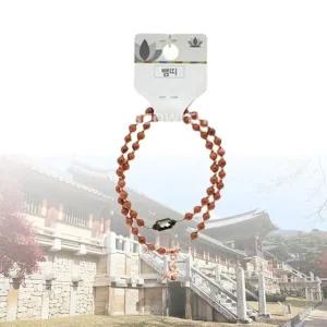 부처 팔찌 사금석 목탁 부귀영화 띠 합장주 염주 뱀 (WDCCB31)