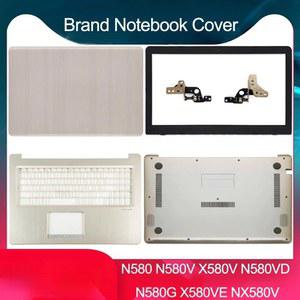 새로운 N580 N580V N580VD NX580VE 노트북 GLOD 경첩 손목 N580G 베젤 전면 화면 NX580 LCD 받침대 X580V 커버 뒷면