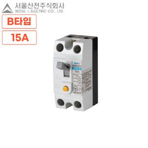 SCH-32b 15A 20A 30A(b타입) 산업용 누전차단기 2P 단상 서울산전
