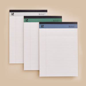 모나미 롭다 B5 노트패드 NotePad 대학 절취 노트 리갈 유선 연습장 필기 공부 50매