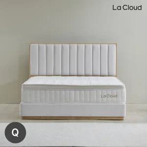[퀸(Q)] 라클라우드 시에스타 호텔식 침대 프레임+매트리스 세트 (패널제외)