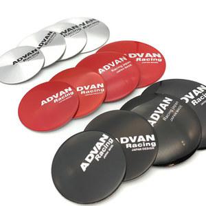 요코 ADVAN 휠캡 스티커 범퍼 도구 레이싱 225/50R17 w/ 테이프 자동차