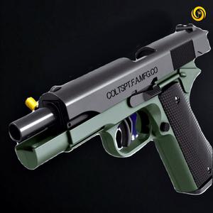 장난감 권총 탄피 배출 너프건 권총 M1911 총 장난감