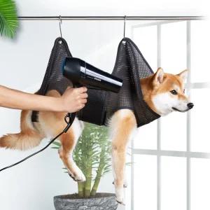 강아지 그물 미용 해먹 거치대 걸이 고정 애견샵
