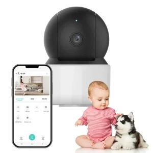 현대에이치티 TVS-W1000 싱글 300만화소 가정용 홈카메라 홈캠 펫캠 CCTV