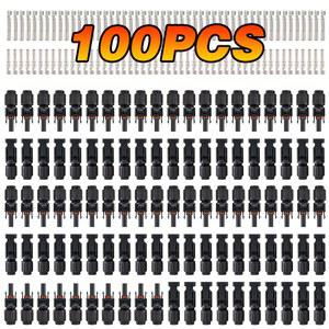 [QQ] XIONGISOLAR 100Pcs IP67 IP68 광 커넥터 1000V30A 1500V30A 1500V60A 케이블 용 패널 Ste er 키트 2 5/4/6mm2