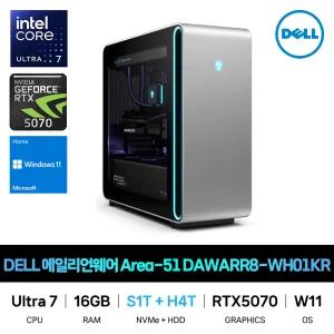 IT_DELL 에일리언웨어 Area-51 DAWARR8-WH01KR HDD 4TB추가 재고보유