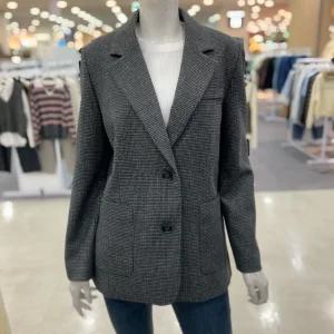 [숲]샌더린 헤링본 루즈핏 모직 자켓 SBAJK92