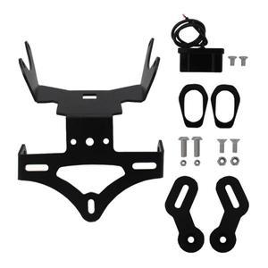 바이크 오토바이 CNC 테일 깔끔한 펜더 후면 브래킷 라이센스 플레이트 프레임 홀더 혼다 호환 CB650R CB/