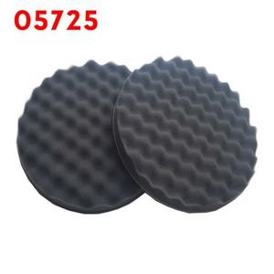 액세서리 새 부품 폼 연마 패드 교체 용품 도구 05725 2Pcs 자동차 라운드 단일 측면 컴파운딩