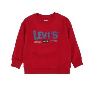 리바이스 키즈 LVC 데님패턴 로고 풀오버 V254SW332RE 383229