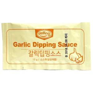 델링 갈릭디핑소스 한박스(15gx500ea) /냉장