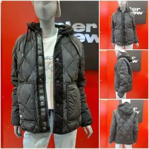 [하프클럽/인터크루]인터크루 후드 탈부착 퀼팅 경량 리브렉스 매칭 패딩 SWITW4UO04G